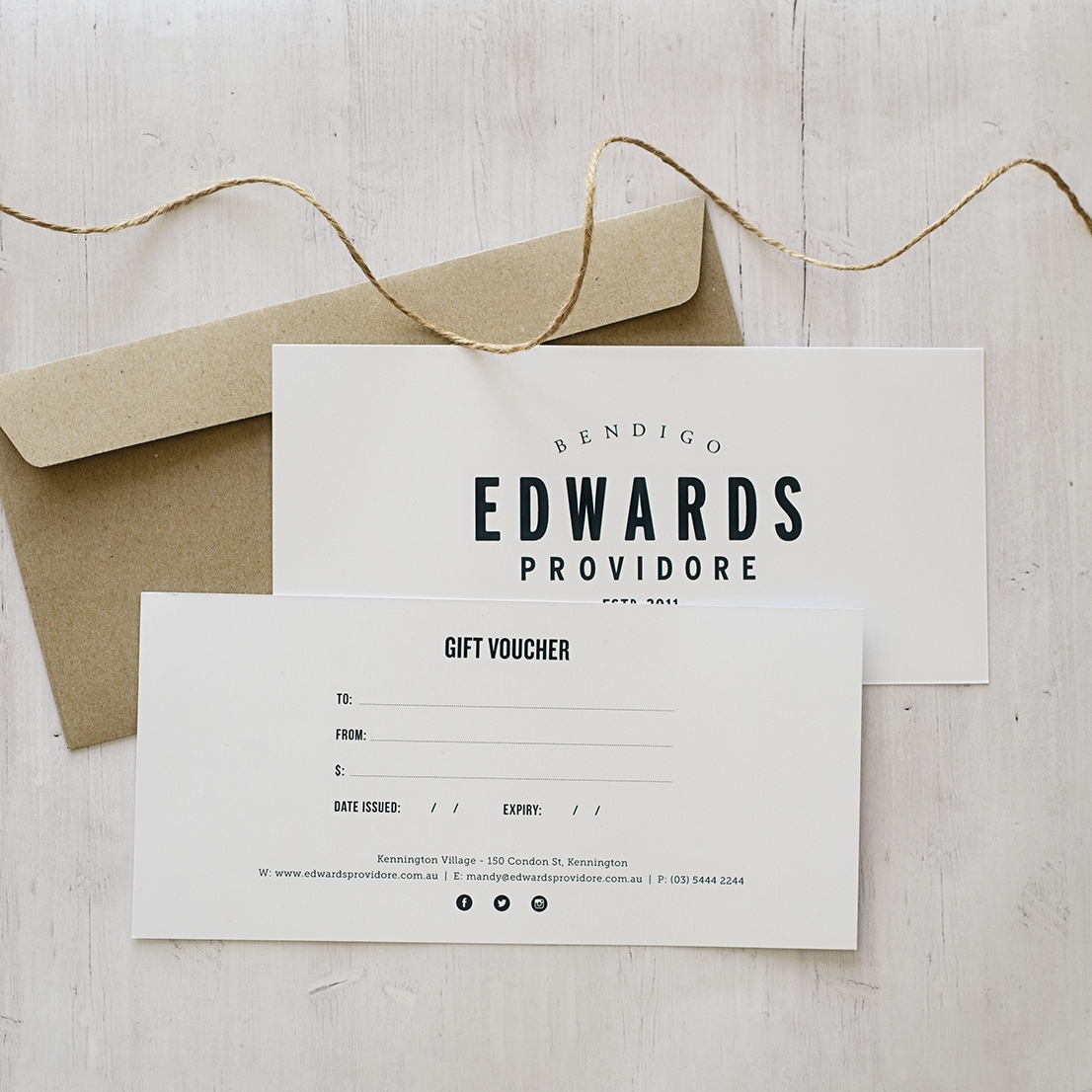Edwards Providore Gift Voucher