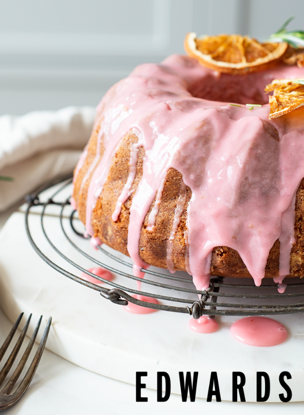 Blood Orange & Rosemary Cake - Edwards Providore