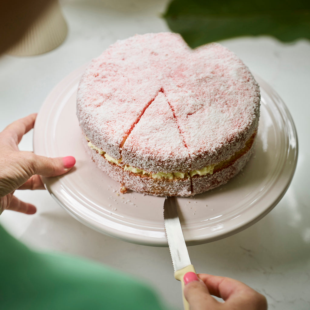 Pink Lamington Cake Bendigo