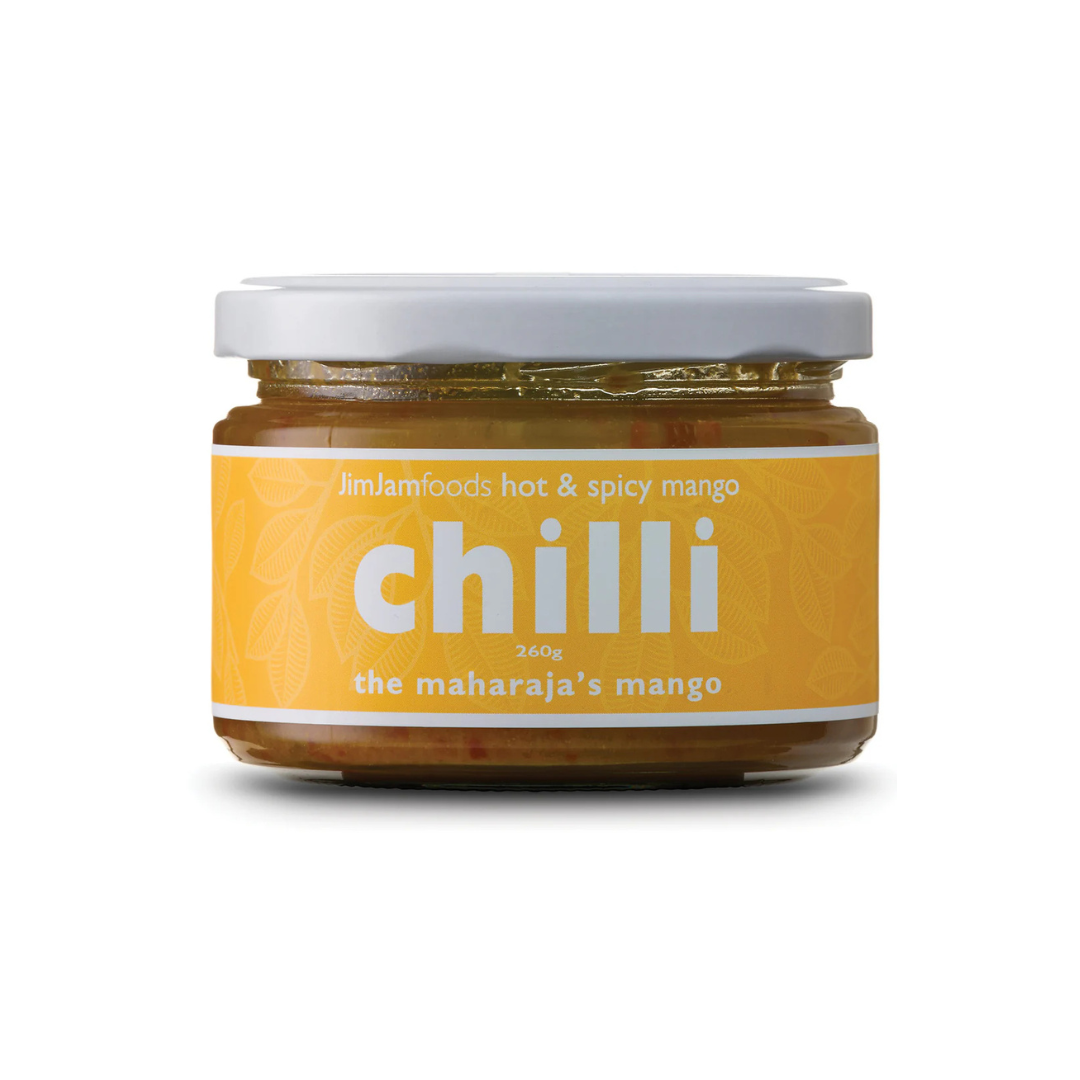 Edwards Providore Chilli Relish JimJam Maharaja's Mango Front of Jar