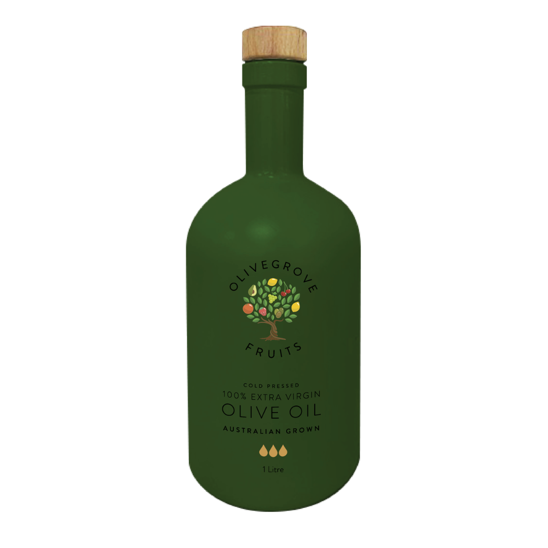 Edwards Providore Olive Grove Fruits Extra Virgin Olive Oil Dark Green