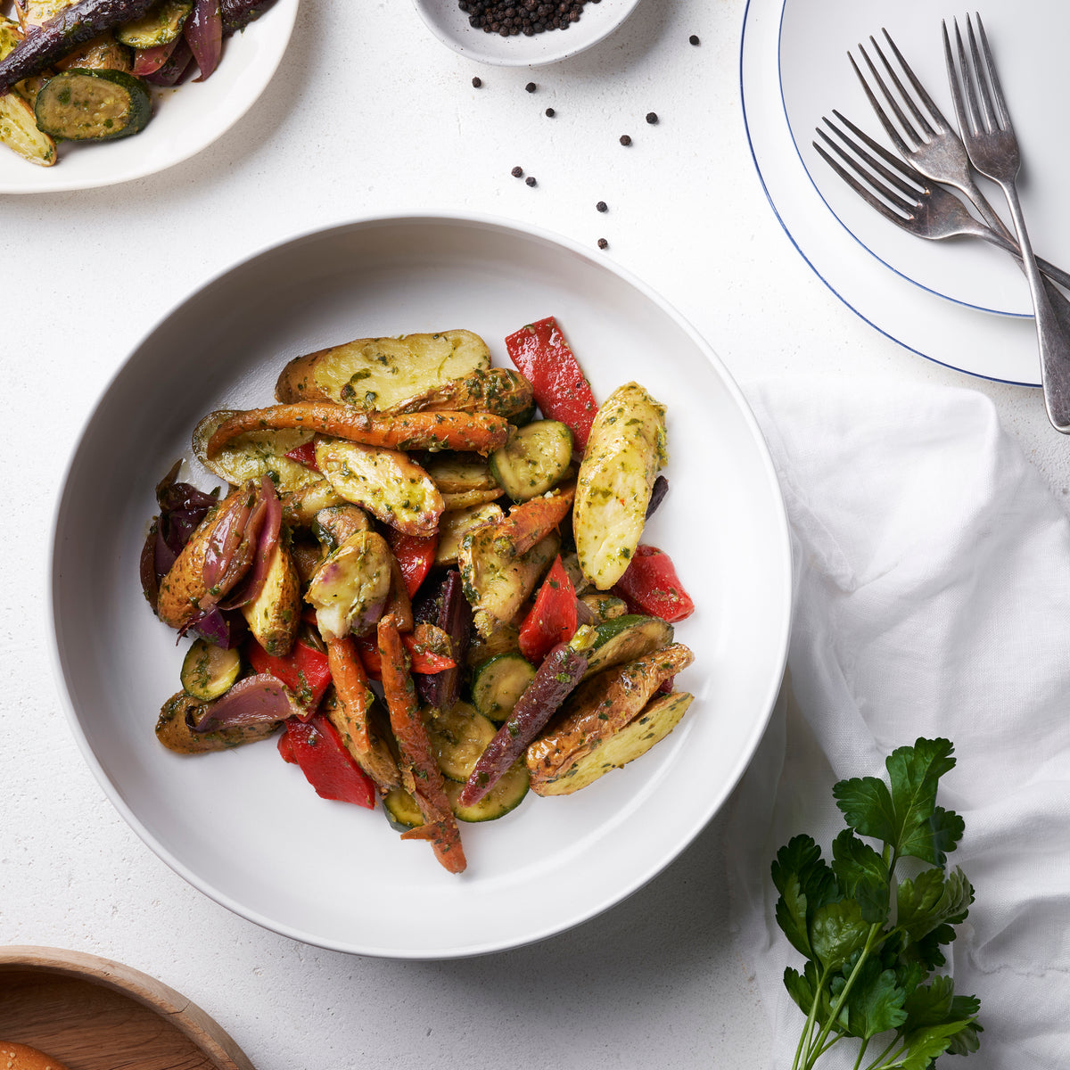 Bendigo Catering Rost Vegetable Salad