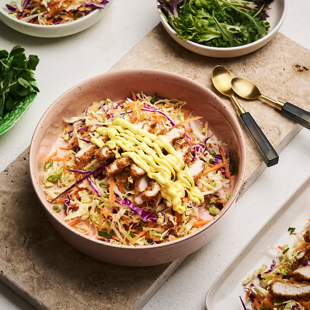 Schnitzel Slaw Salad